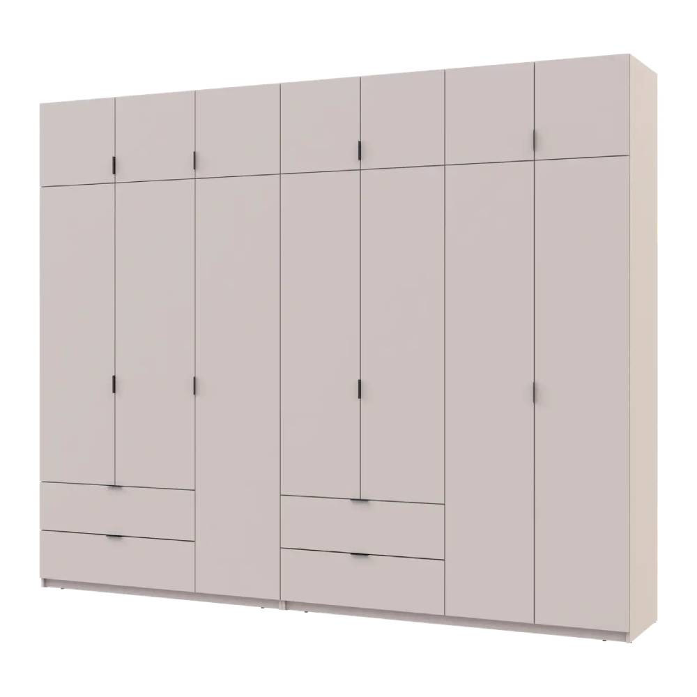 Шафа для одягу Doros Лукас Кашемір 3+4 ДСП 295х50х240 DRS-011717 (42005124) Львів - фото 1