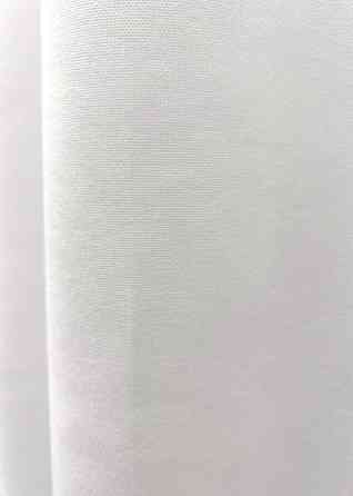 Комплект штор VR-Textil Микровелюр Petek 150х270 2шт и Тюль 400х270 2021ш-1153т Белый 71-158/3 Киев