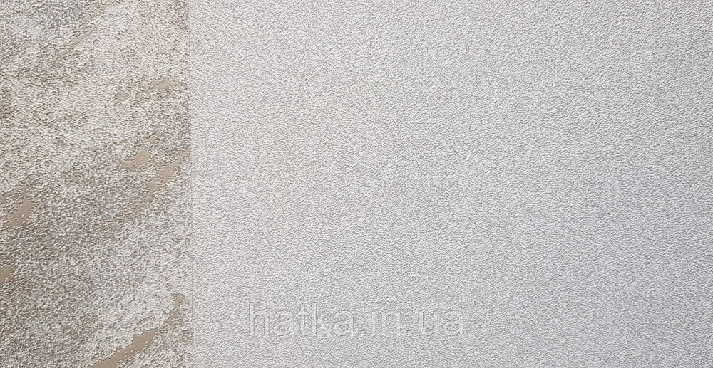 Шпалери вінілові на флізеліні Marburg Lava метрові однотонні структурні під крихту світло-сірі Київ - фото 3
