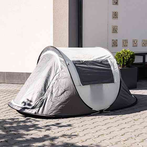 Намет туристичний 245×145×100 (см) кемпінговий для риболовлі 2 х місний Сірий LU-030BE Київ