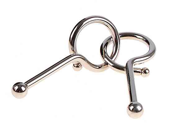 Головоломка IQ-тест, металева першого рівня складності Рівне