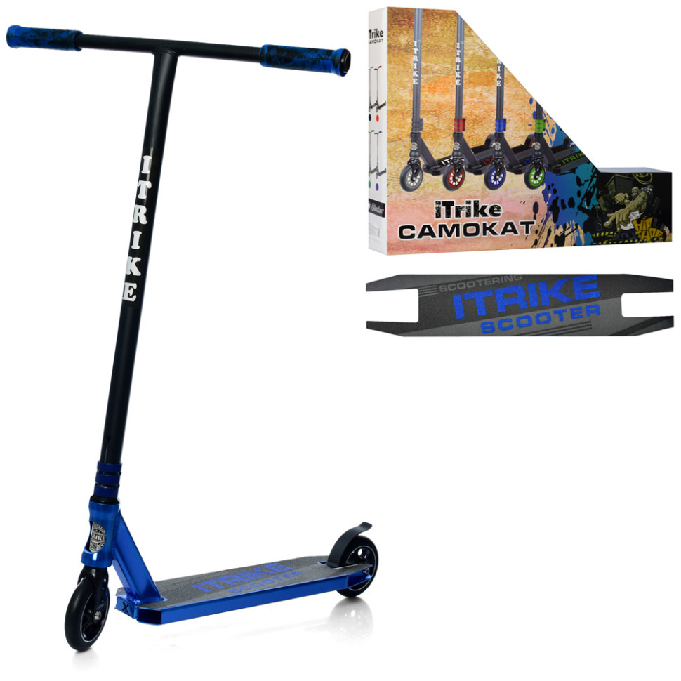 Самокат трюковий iTrike SR 2-068-6-BBL двоколісний Вінниця - фото 1