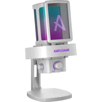 Мікрофон Fifine Ampligame Q8PROW USB White (Q8PROW) Вінниця