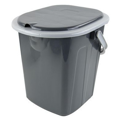 Ведро-туалет Bo-Camp Portable Toilet Square 20 Liters Grey (5502820) (DAS303293) Винница - изображение 1