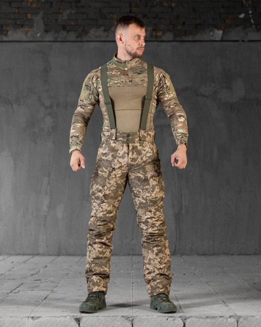 Зимний водоотталкивающий комбинезон  LOGITEK  пиксельный ВТ4752 Одесса - изображение 1