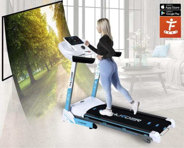 Беговая дорожка THUNDER REACT-S-WHITE Киев - изображение 6