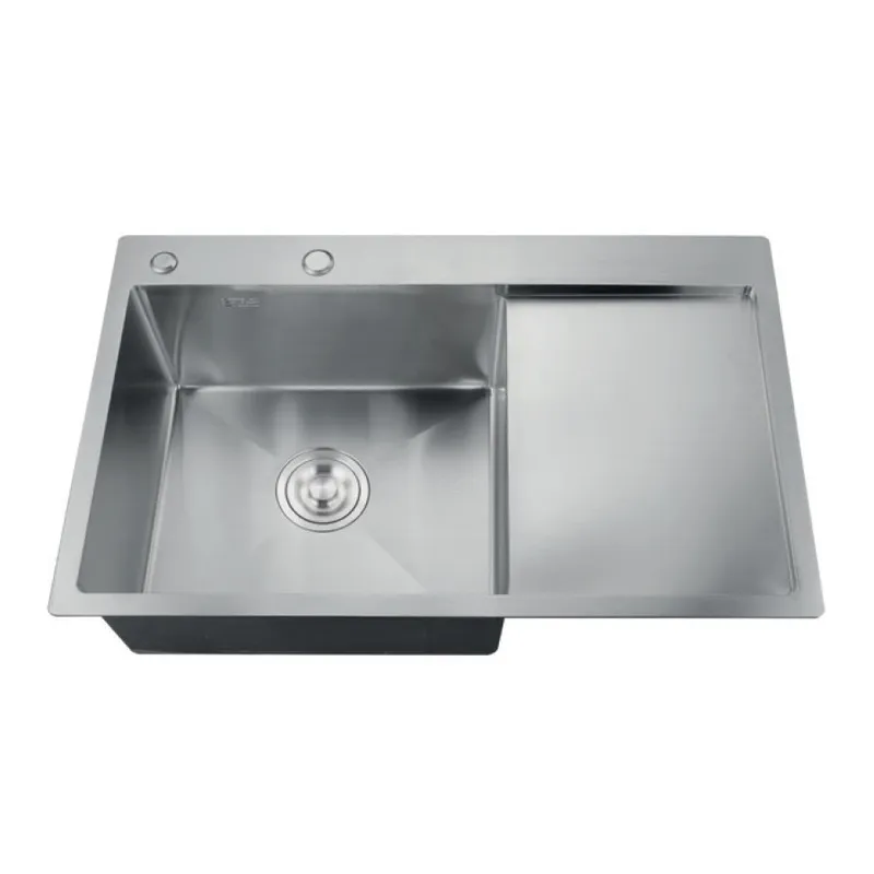 Кухонна мийка Zerix ZH7849L-215.SUS304 з нержавіючої сталі 3.0/0.8 Харків - фото 1