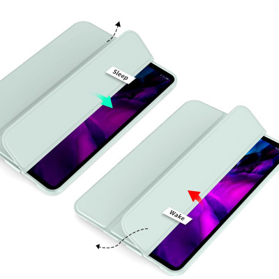 Чохол до планшета Armorstandart Tri Fold Soft TPU Silicone Apple iPad Pro 12.9 2020/2021/2022 Light Green (711738) Вінниця - фото 4