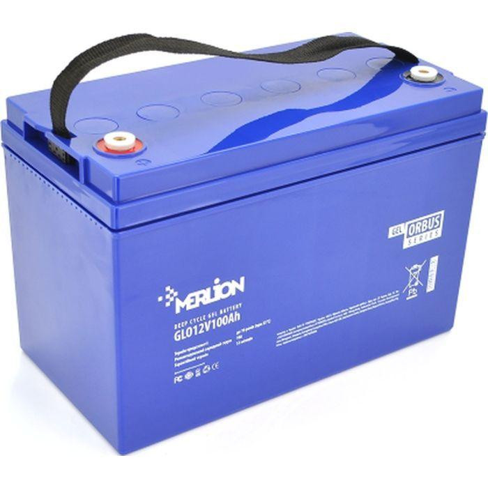 Батарея до ДБЖ Merlion GLO 12V 100Ah (GLO12V100Ah) Киев - изображение 1