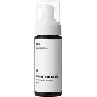 Пенка для умывания Sane Wheat Proteins 3% Gentle Cleansing Toning Effect pH 5.5 С протеинами пшеницы 3% 150 мл (4820266830397) Винница