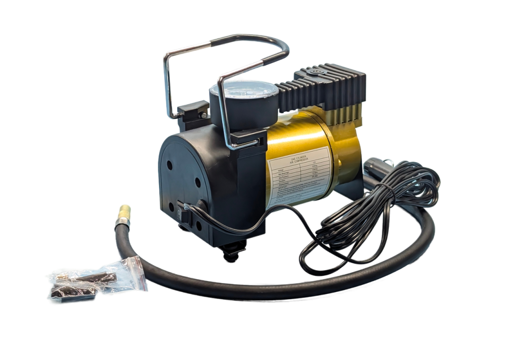 Компресор автомобільний КВАНТ AC-580 12В з аналоговим датчиком тиску Харків - фото 1