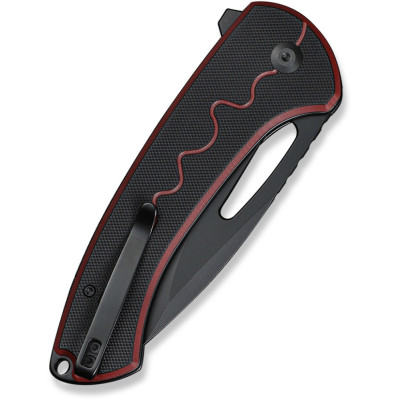 Нож Sencut Squiggy, Burgundy/Black G10, Darkwash (S24082A-3) Винница - изображение 7