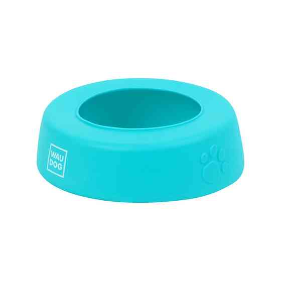 Миска-непроливайка  WAUDOG Silicone, 750 мл блакитний Київ