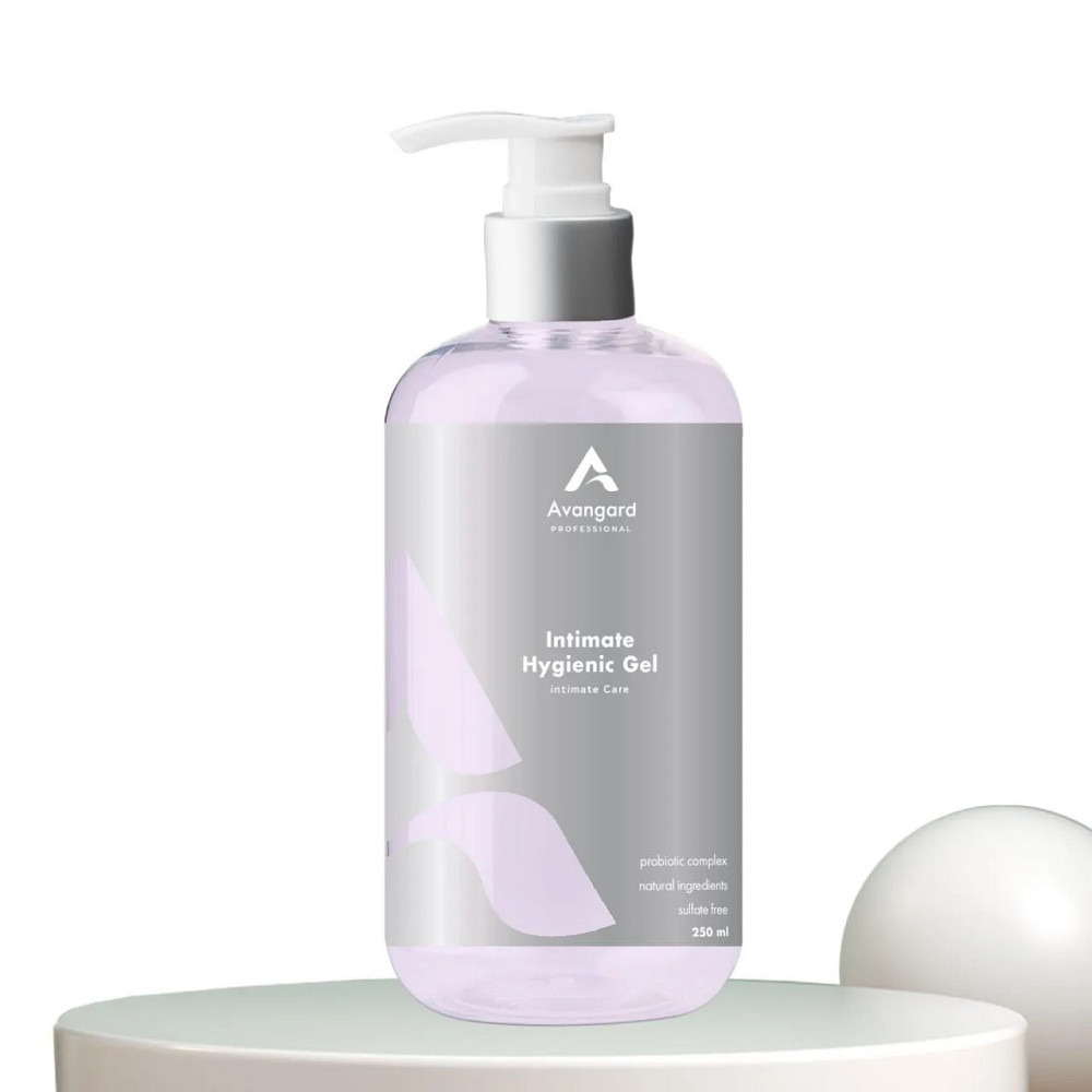 Гель для интимной гигиены с молочной кислотой, Д-пантенолом, бета-глюканом и пробиотиками A_Avangard Professional 250 мл Киев - изображение 1