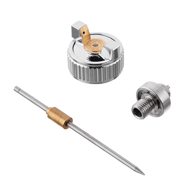 Комплект форсунки 0,8 мм для фарбопульта HVLP PT-0101 (форсунка, повітряна головка, голка) Львів - фото 2
