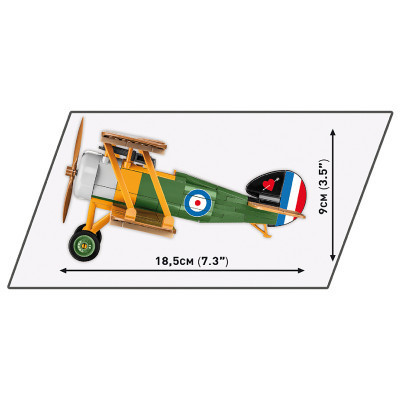 Конструктор Cobi Перша Світова Війна Літак Сопвич Кэмел F1, 176 деталей (COBI-2987) Вінниця - фото 3