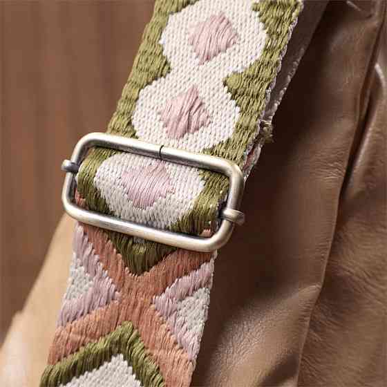 Сумка через плечо для женщин из экокожи Светло-коричневый (Vintage) Киев