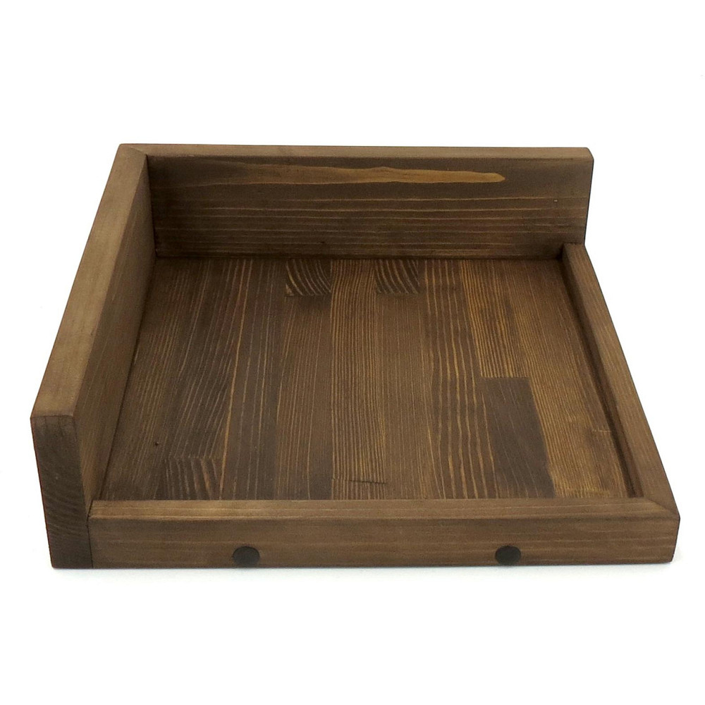 Угловая настенная полка 