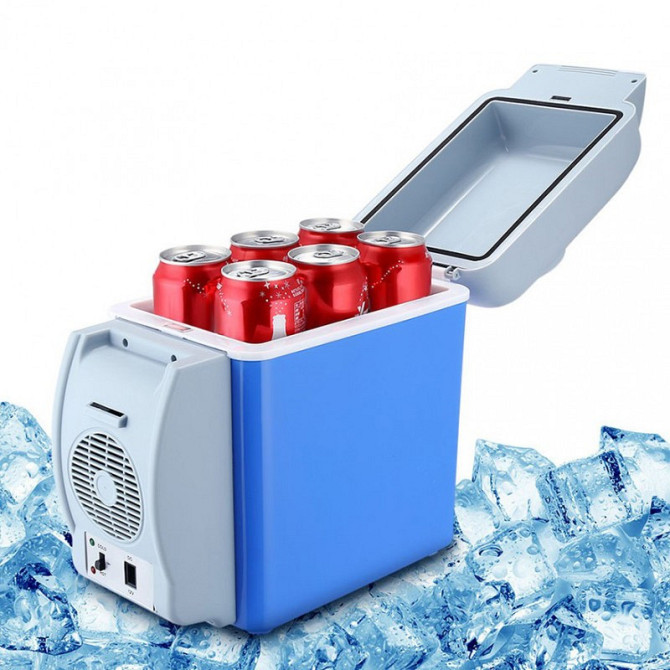 Пластиковый автохолодильник Port Able Electronic 7.5 л с питанием от прикуривателя 12V для авто Киев - изображение 1