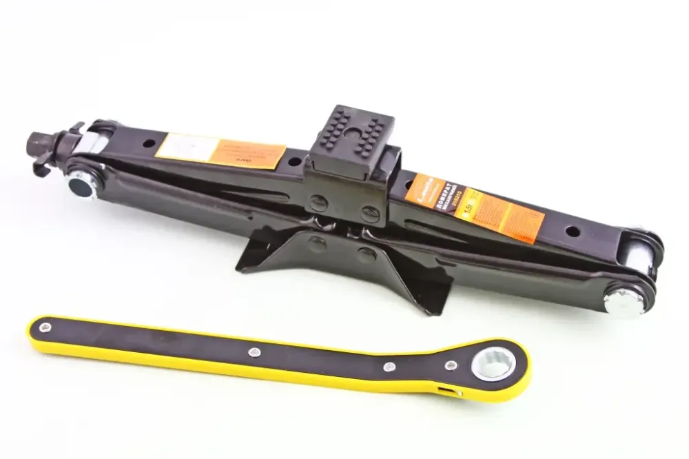 Домкрат ромб 1.5 т с трещоткой Lavita 95-390мм (с резинкой) Винница - изображение 1