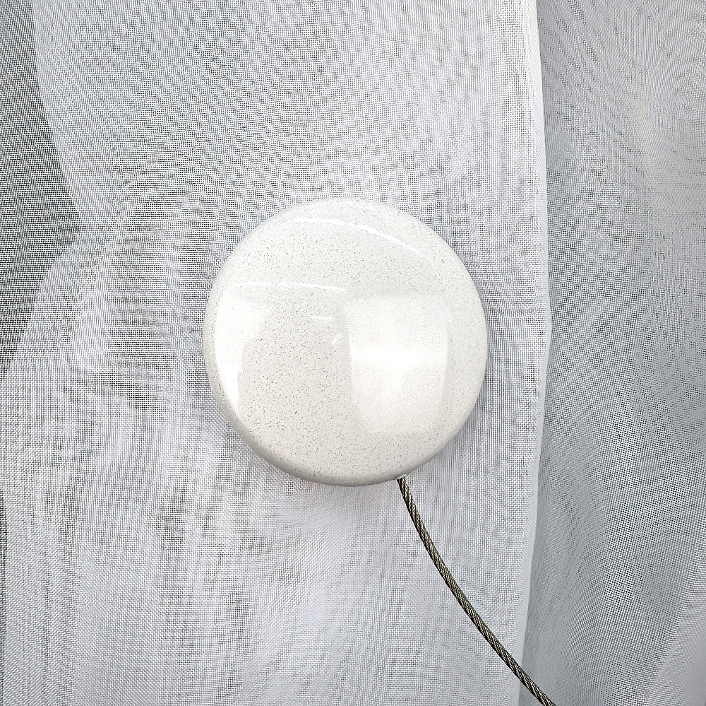 Магниты для штор и гардин Круг 2 шт Белый (81-285) Киев - изображение 2