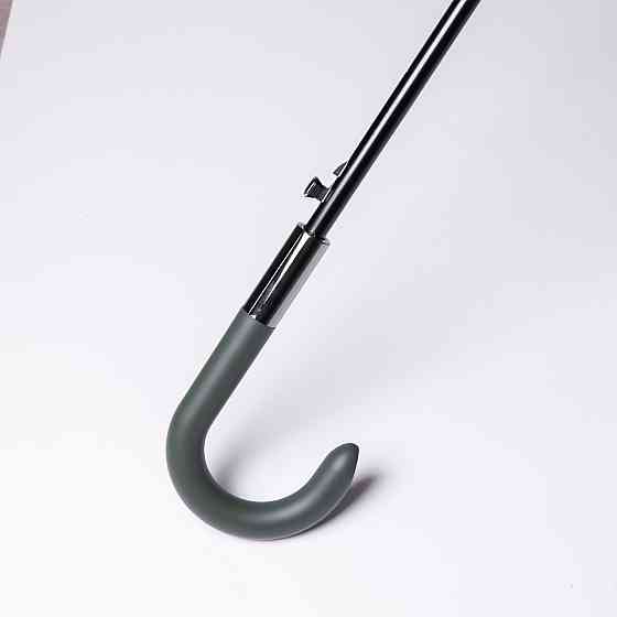 Класична парасолька-тростина напівавтомат з поліестеру 16 спиць діаметр 117 см Зелена HP-23-4GR Коломыя