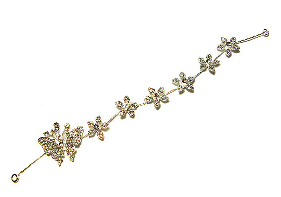 Діадема для волосся Метелик та квіти Київ - фото 1