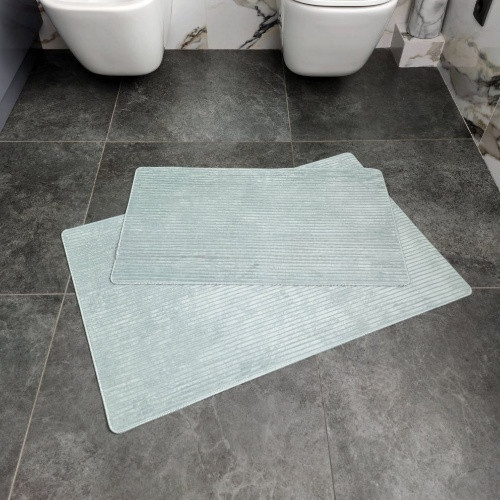 Килим універсальний для підлоги ТМ Dariana Фібра 60*90см світло-зелений Житомир - изображение 4