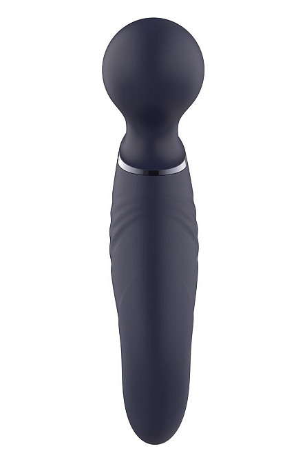 Вибратор микрофон изогнутый двойной стимуляции Dream Toys Glam Dual Wand Vibe, фиолетовый Sex Aura Киев - изображение 3