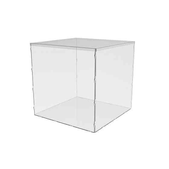 Коробка акриловая EKOSTAR 300х300х300 с крышкой Киев
