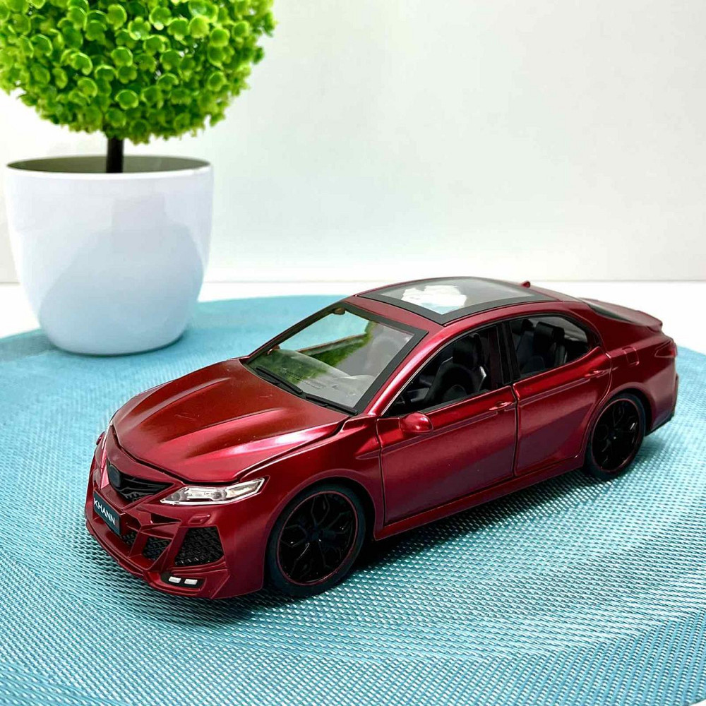 Машина Автосвит Тoyota Camry инерционная открывается дверь капот багажник 20 см Красная (AP-1787) Чернігів - фото 7