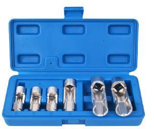 Набір головок розрізних 6пр. 1/2" 3/8" (10,11,12,14,17,19мм) в кейсі Одеса - фото 1