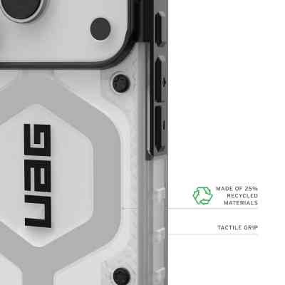 Чохол до мобільного телефона UAG Pathfinder Clear MagSafe iPhone 17 Pro Ice/Silver (114551114333) Вінниця