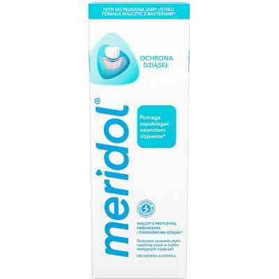 Ополаскиватель для полости рта Meridol Gum Protection от кровоточивости десен 400 мл (7610108052714/8718951560437) Винница