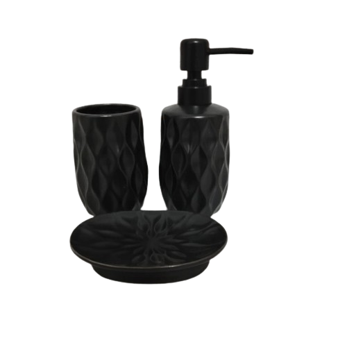 Набір для ванної кімнати 3в1 (мильниця, стакан, диспенсер) Seven 899-7 S&T
    
            
                Набір для ванної кімнати 3в1 (мильниц Житомир