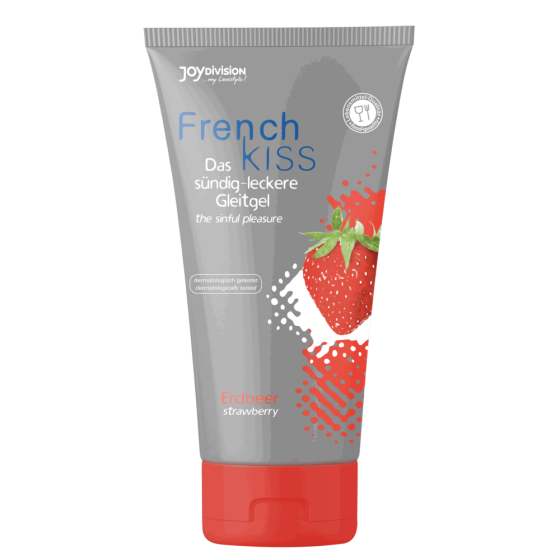 Оральный лубрикант - FrenchKiss Strawberry (полуниця), 75 мл Sex Aura Киев