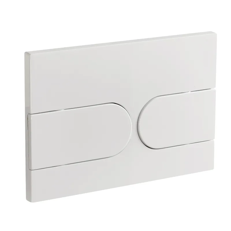 Панель змиву Koer KT-0604-03 240x160x10mm пластикова, кнопка закруглена   ( KR5322 ) 32383 Харьков - изображение 1