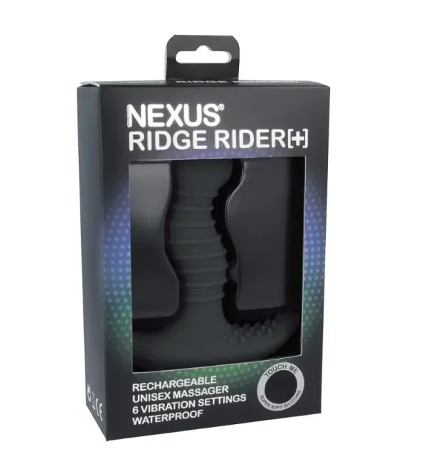 Масажер простати з вібрацією Nexus Ridge Rider Plus Black Львів - фото 2