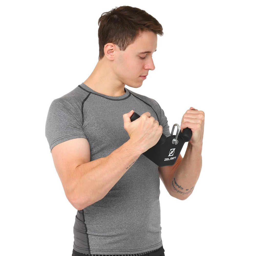 Рукоятка для тяги c узким хватом 30 см Zelart 9634 Киев - изображение 8