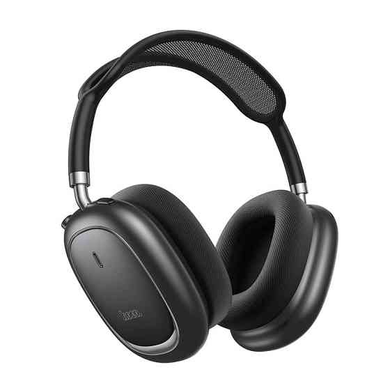 Бездротові накладні навушники HOCO W68 Calma ANC noise-canceling BT headphones(App) Metal Gray Одеса