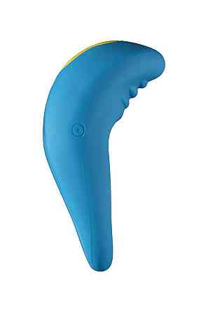 Эрекционное виброкольцо Romp Juke, особая изогнутая виброголовка, 10 вариантов стимуляции Sex Aura Киев