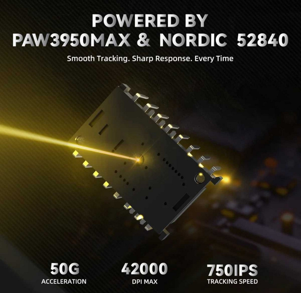 Новинка 2025! ATTACK SHARK R11 ULTRA  49г  8000гц 42000dpi. Харків - фото 3