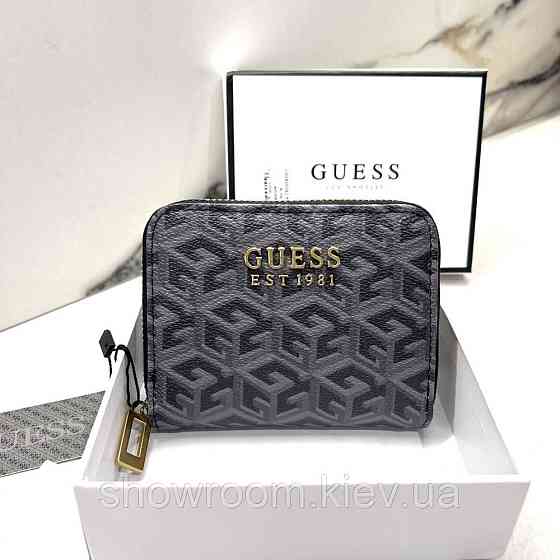 Жіночий маленький гаманець Guess (7594-1) grey Київ
