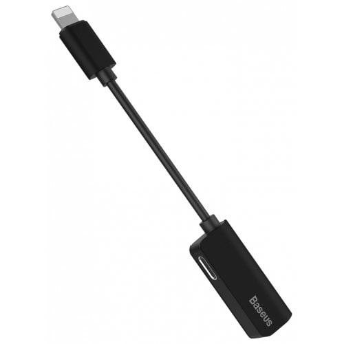 Перехідник Baseus iP Male to iP+iP Female L37 (Чорний) Николаев - изображение 6