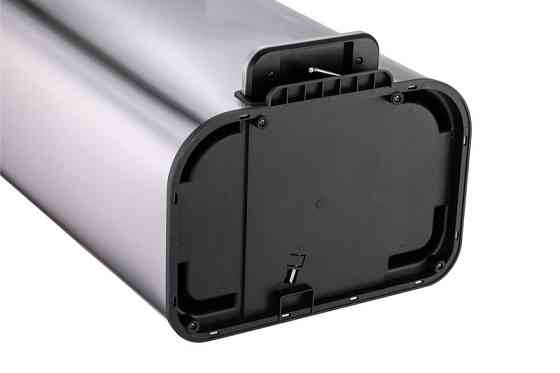 Прямоугольное мусорное ведро Mixxus Cubic-TC0112 12л с плавным закрытием, нержавеющая сталь Харьков