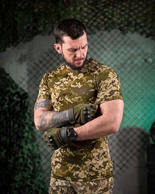 Футболка пиксель потоотводящая  excalibur  МР5926  /\ Одесса - изображение 2