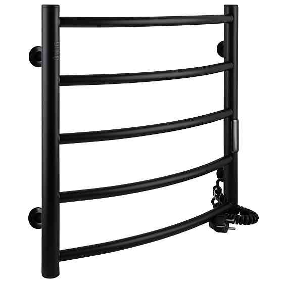 Рушникосушарка UNIO LD ЕU 500-500-5 BLK Драбинка Дуга електро чорна (000029422) Київ