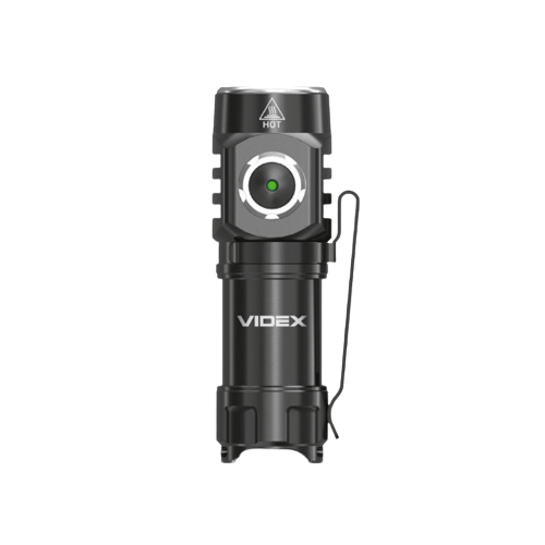 Ліхтарик LED портативний 600Lm 5700К чорний VLF-A055 Videx Житомир