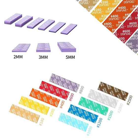 Губки для шліфування DSPIAE SS-S01, 30 шт в кейсі Київ