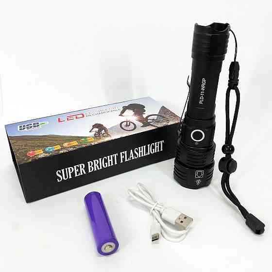 Фонарик police оригинал PLD-11-4XPE(RGB), Ручной аварийный фонарь, Алюминиевый фонарь 18650 PZ-54 Львов